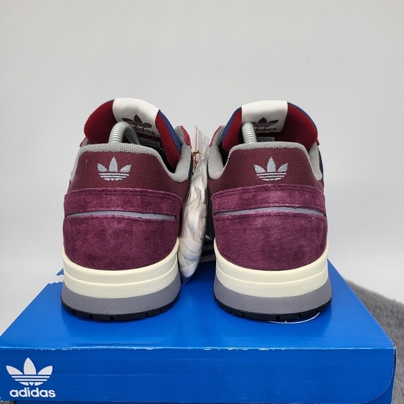New adidas ZX 420 \'Maroon Collegiate Navy\' Men\'s Athletic Shoes Size 11.5 main image 4